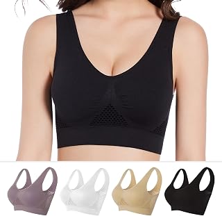 GYQMBT Breathable Cool Liftup Air Bras,2024 New Breathable Sports Bras for Women Plus Size,Comfortable Sports Bra