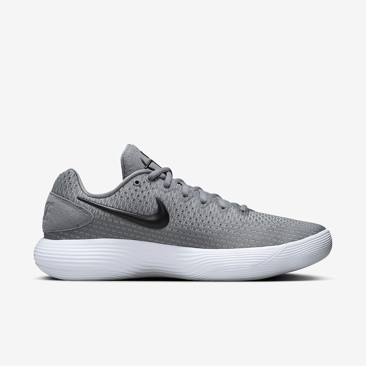 Nike Hyperdunk 2017 Low Basketball Shoes (897663-002, Cool Grey/Wolf Grey/White/Black) Size 6.5