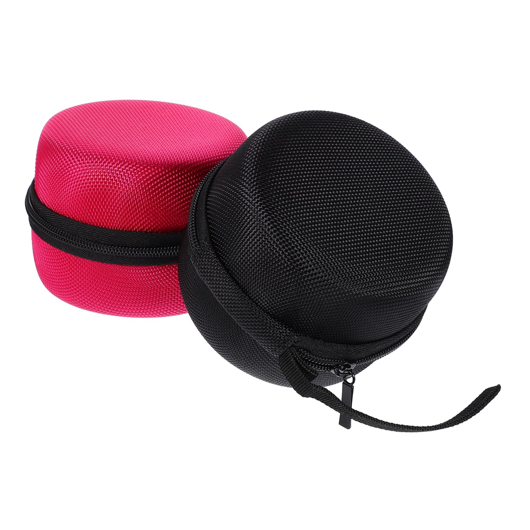 Housoutil 2pcs 2 Speaker Storage Pouch Polyester Bag Carrying Straps Audio Storage Case