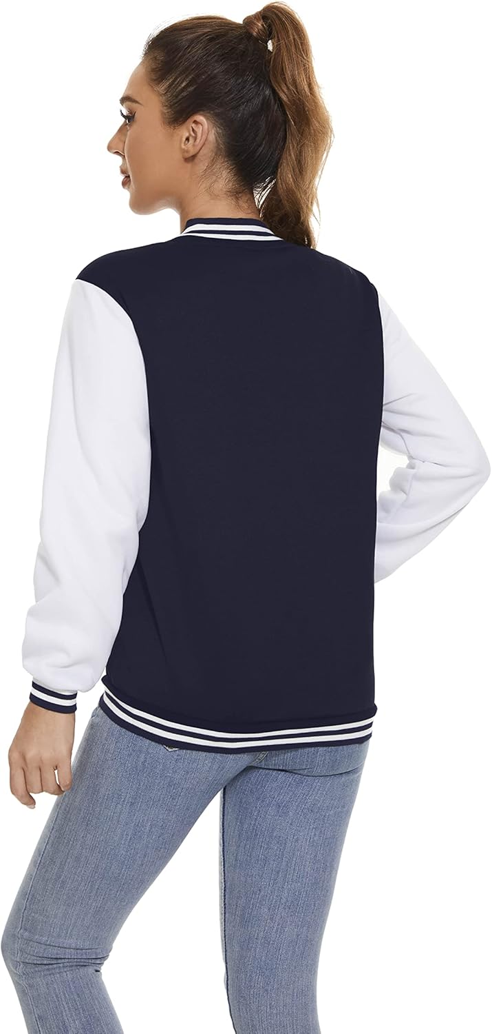 Yuji Itadori Women Varsity Jacket Baseball Lightweight Outwear Fleece Coat Button Down Clothes - Image 3