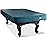 BEARCOVER Heavy Duty Leatherette Billiard Pool Table Cover, Waterproof & Tearproof Cover for Pool Table 7/8/9FT (10 Colors Available) (9 Feet/Malachite Green)