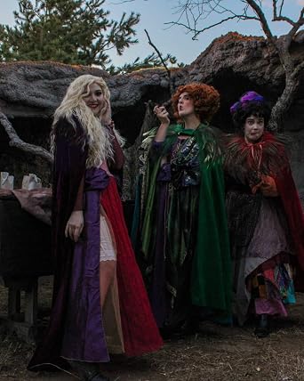 JEGERMIG Classic Witch Costume Cloak and Natural Feather Cape Halloween Role Play Party Witchy Cloak