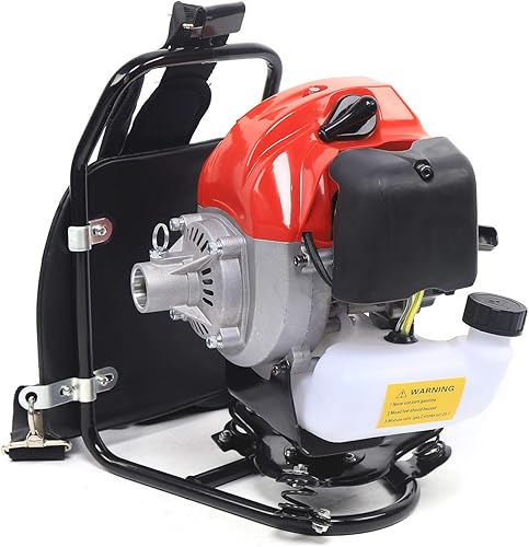 Miniatura 3 de TBG430 - Cortador de cepillo para mochila, cultivador de 2 tiempos, cultivador de césped a gas, refrigerado por aire, herramienta de excavación de