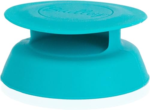 Miniatura 3 de Budley - Funda para auricularesaudífonos sin enredos, sistema de almacenamiento compacto, silicona (verde azulado, juego de 1)