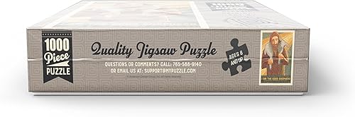 Miniatura 11 de MyPuzzle Jesus The Good Shepherd, Vintage Poster - Rompecabezas prémium de 1000 piezas para adultos