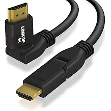 LINKUP HDMI 2.1 8K Cable | 360 Swivel | 10 Ft