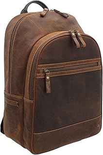 VISCONTI Toscana Collection Leather Laptop Backpack TC80b