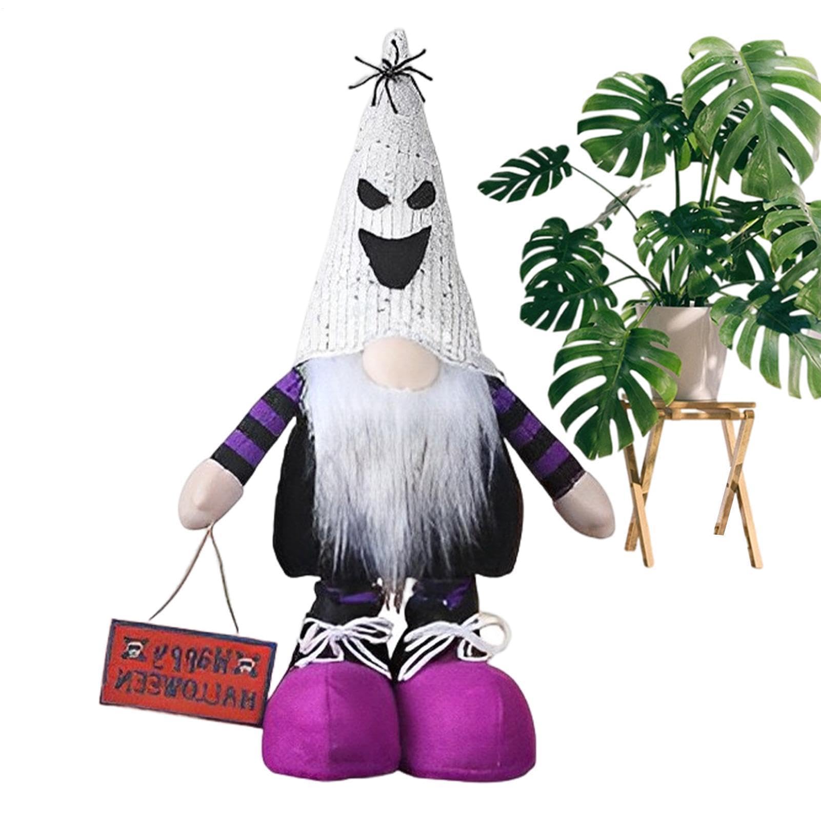 Genérico Peluches Gnomos Halloween Peluche Calabaza sin Rostro Hecho a Mano