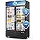 40 Cu.ft. Commercial Beverage Refrigerators Glass Door Refrigerator Upright Display Cooler with Soft LED Light and Adjus