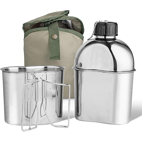 Stainless Steel Military Canteen: The Enduring Hydration Solution for Your Outdoor Adventures