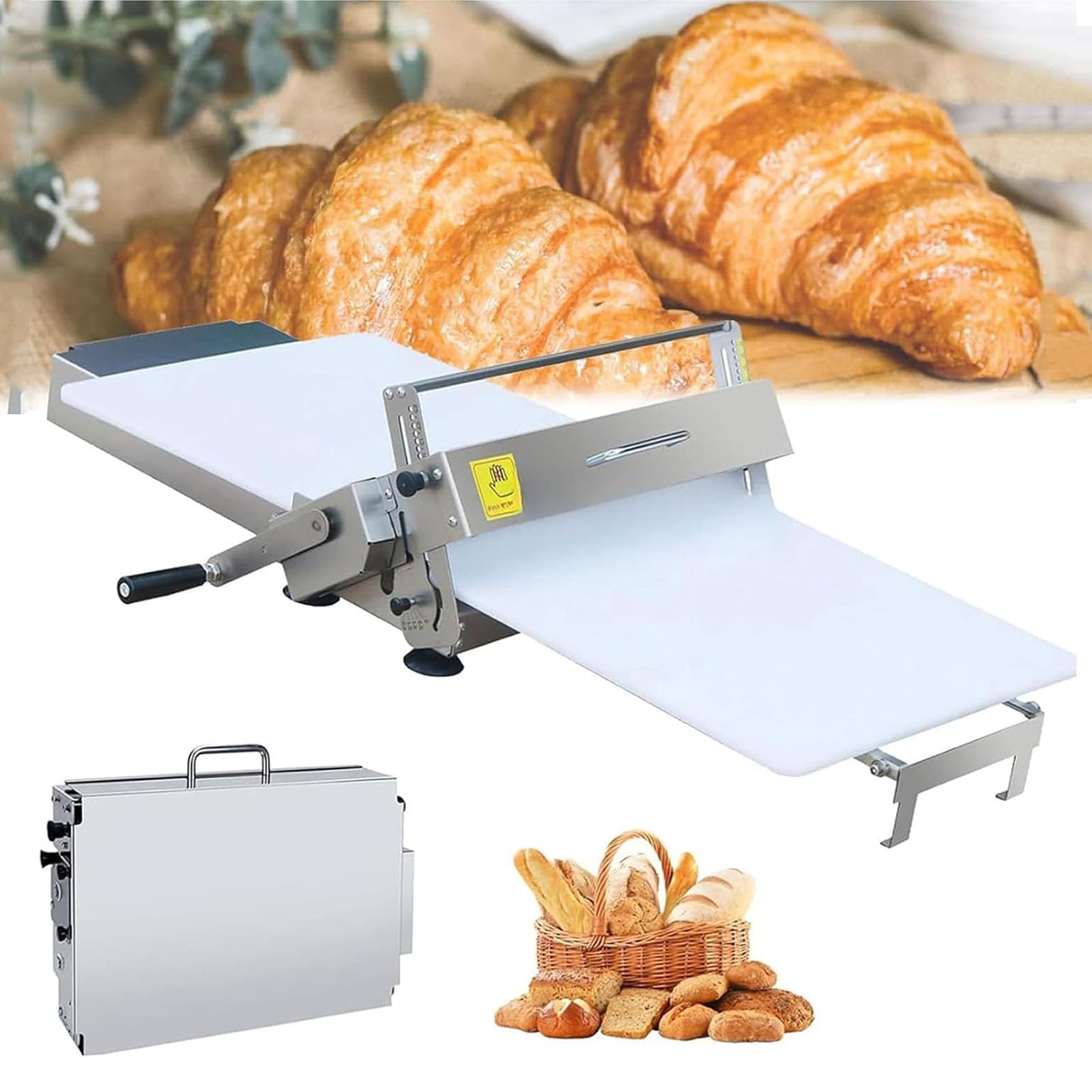 Sfogliatrice Pieghevole in Acciaio Inossidabile