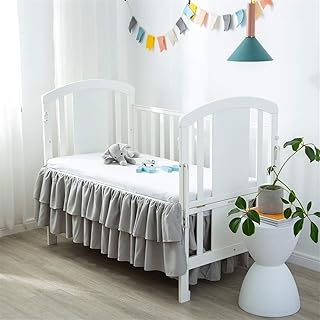 THE WHITE SHOP Crib Bed Skirt