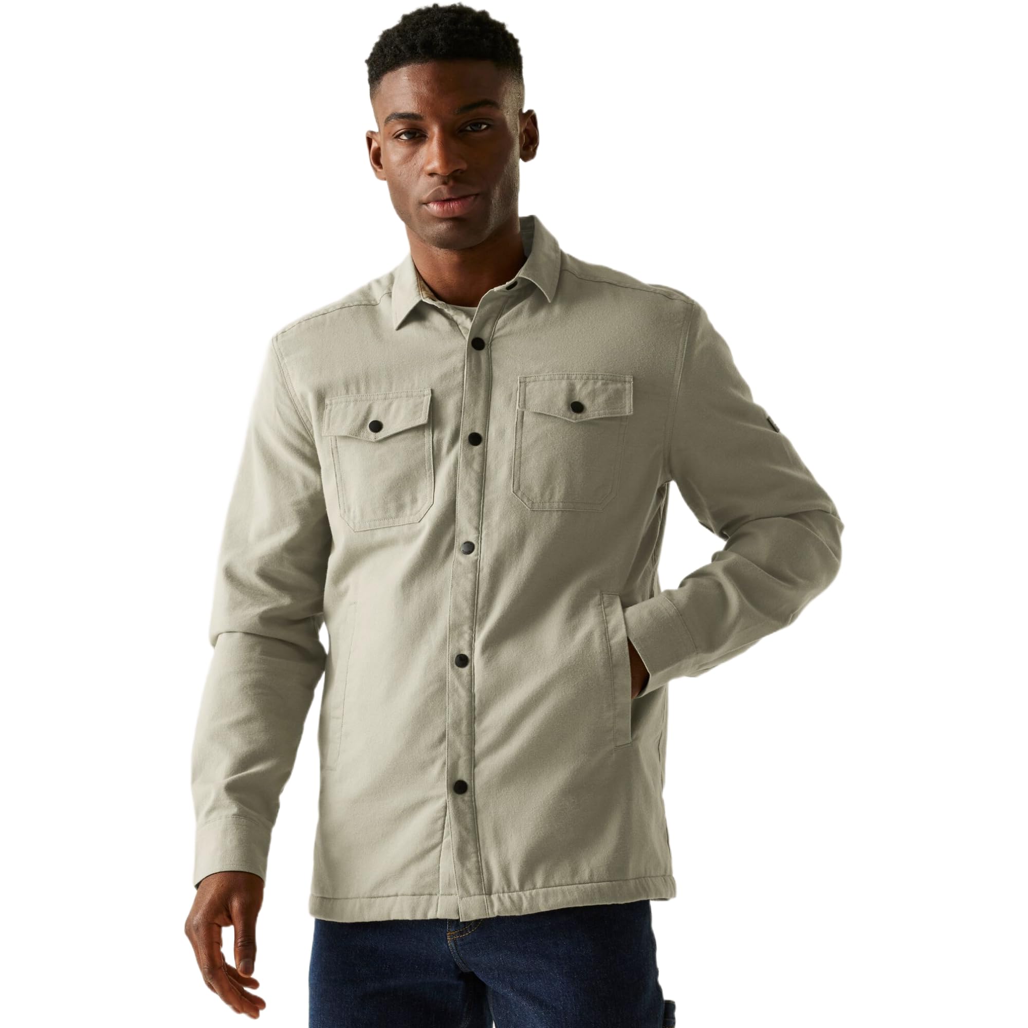 Regatta Men's Beige Overshirt Spennith