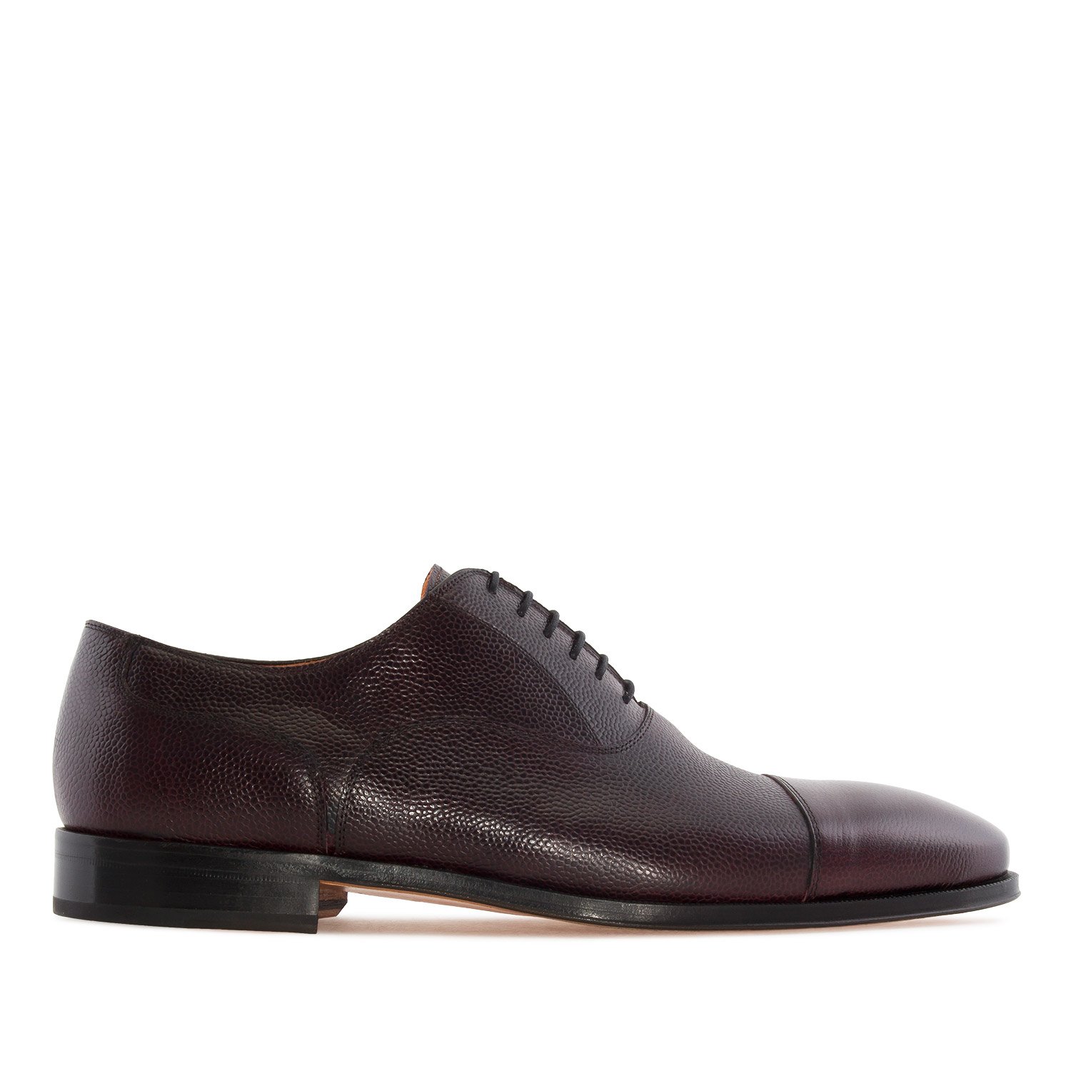 Andrés Machado - Elegante Zapato de Hombre Fabricado en Piel Derby - Zapatos de Traje para Hombre/para Negocios y Uso Diario - Tallas Especiales