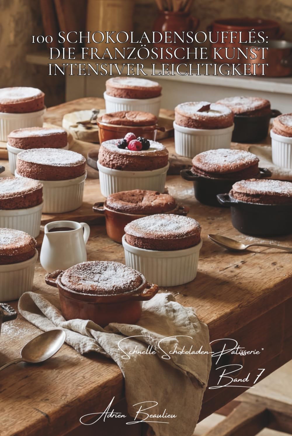100 schokoladensoufflés: die französische kunst intensiver leichtigkeit: warm, kalt, gelingsichere techniken, um zu beeindrucken (schokoladen-serie ... schnelle schokoladen-patisserie (8 bücher))