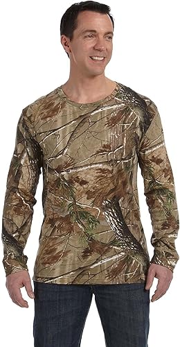 Camiseta de manga larga con diseño de camuflaje oficial de Realtree