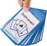 Vista 6 de Juguetes y Deportes/Instrumento/Aula/Preposiciones Tarjetas Flash Inglés Niños Montessori Aprendizaje Juguete Niño Tarjeta de Bolsillo