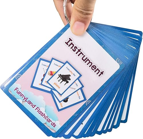 Miniatura 6 de Juguetes y DeportesInstrumentoAulaPreposiciones Tarjetas Flash Inglés Niños Montessori Aprendizaje Juguete Niño Tarjeta de Bolsillo Pre-Kindergarten