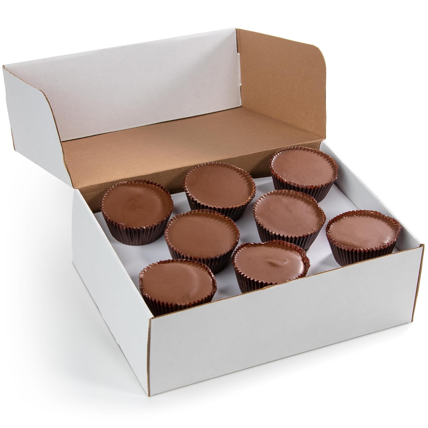 Jumbo Peanut Butter Cups – 22 Pieces (5 lb Bulk Box) Extra Large, Thick Chocolate & Creamy Peanut Butter Cups for Snacking, Parties & Gifting