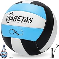 Vista 1 de Voleibol, voleibol de playa tamaño oficial para exteriores/interiores, coloridas pelotas de voleibol suaves para niñas, jóvenes, adolescentes
