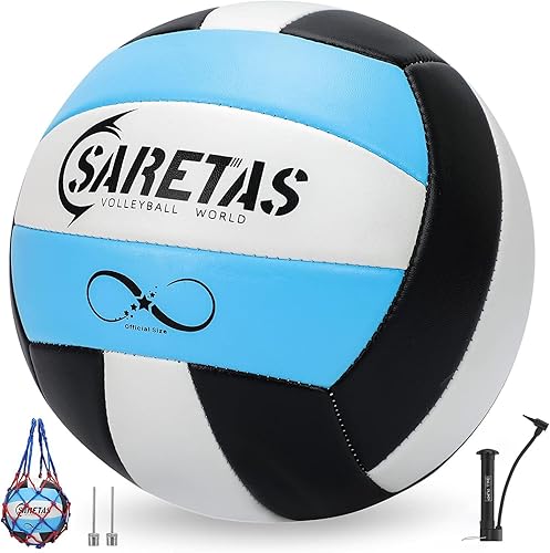 Voleibol, voleibol de playa tamaño oficial para exteriores/interiores, coloridas pelotas de voleibol suaves para niñas, jóvenes, adolescentes,