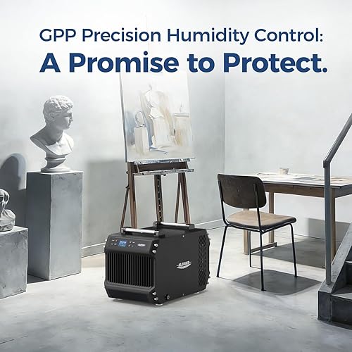 Miniatura 2 de ALORAIR Deshumidificadores de espacio de acceso con bomba, deshumidificador comercial de 180 pintas para sótanos con manguera de drenaje,