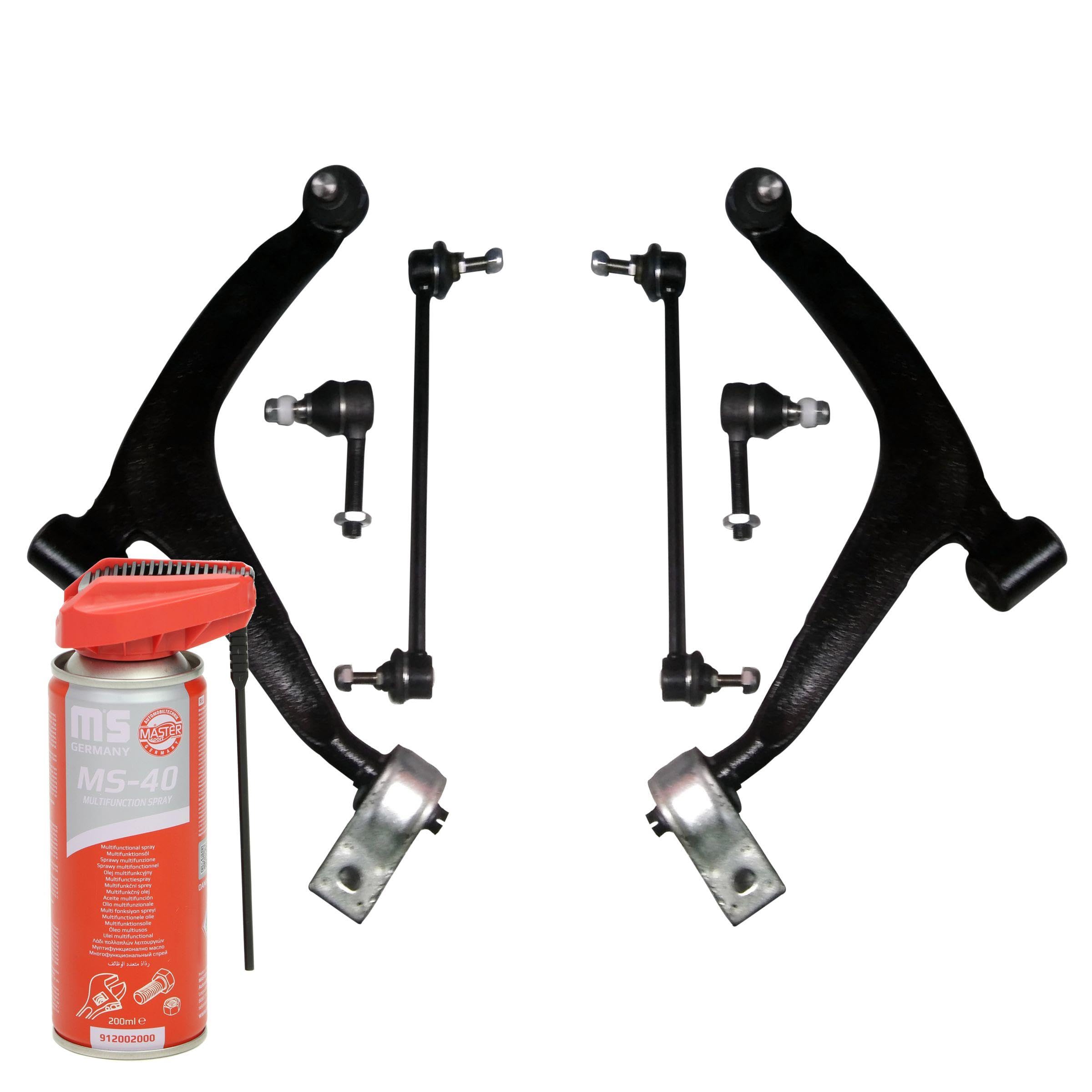 36871-KIT-MSP Kit Juego de reparación brazo de suspensión con tuerca autofijadora Delantero Izquierda Delantero Derecha Delantero 200ml