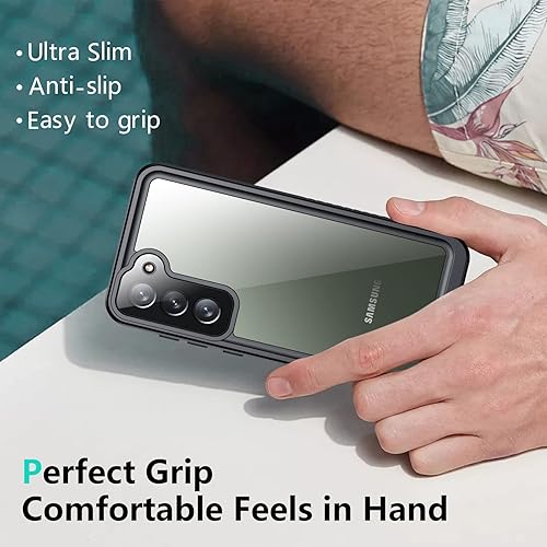 Miniatura 6 de SPIDERCASE Funda diseñada para Galaxy S23 Plus, protector de pantalla integrado impermeable 12 pies a prueba de golpes militares IP68 impermeable de