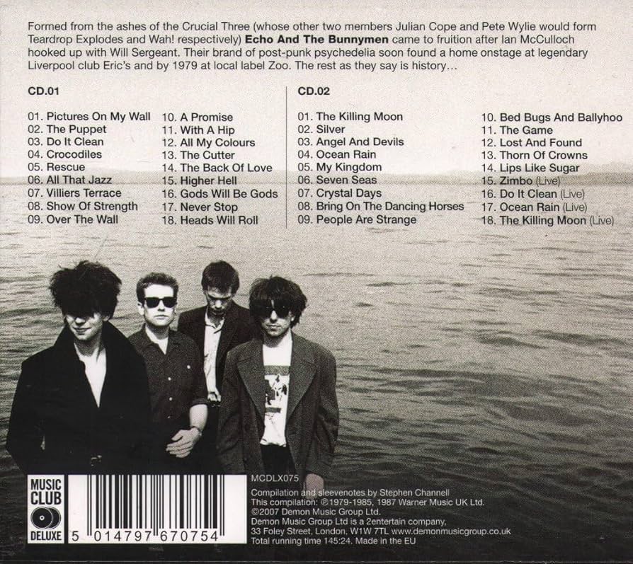 洋楽 killing moon the best of Killing Moon: the Best of Echo & the Bunnymen: Amazon.co.uk