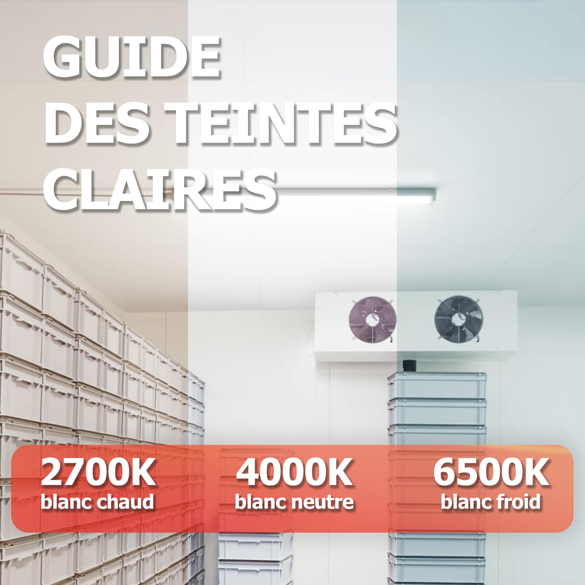 PILA Écran étanche LED 120 cm, 36 W, design classique, non réglable, lumière blanche neutre (4000 K), 4000 lumens, CRI80, IP65, IK08, durée de vie de 35 000 h, câblage traversant