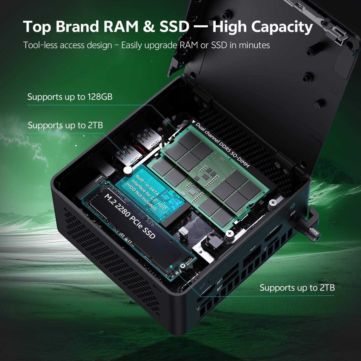 Amazon.com: ASUS NUC 15 Pro Small Desktop Computer, Intel Series 2