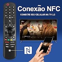 Vista 8 de Voice Magic - Control remoto de repuesto para LG compatible con LG 2023-2018 Smart Tvs Z3 G3 C3 B3 OLED QNED UHD 4k 8k Series Mr23GA/GN remoto