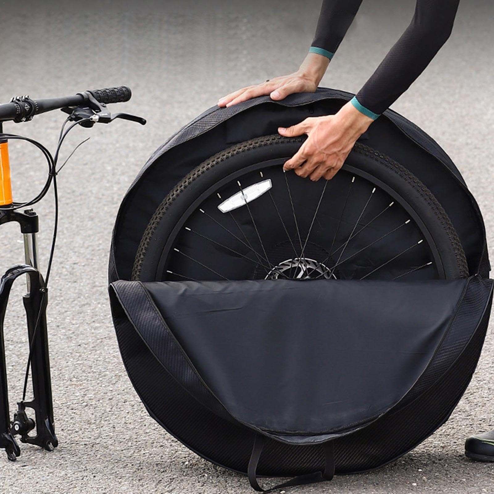 Bolsa de ruedas para bicicleta, de transporte para bicicleta