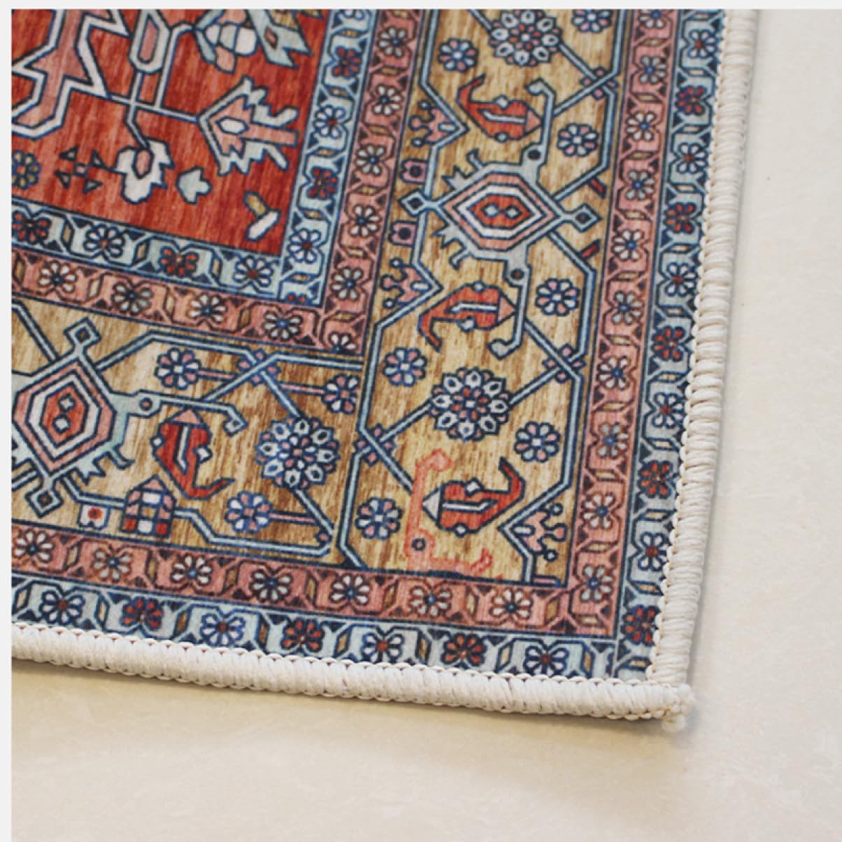 Amazon｜[NHYGDY] キリム柄 ラグ カーペット キリム エスニック