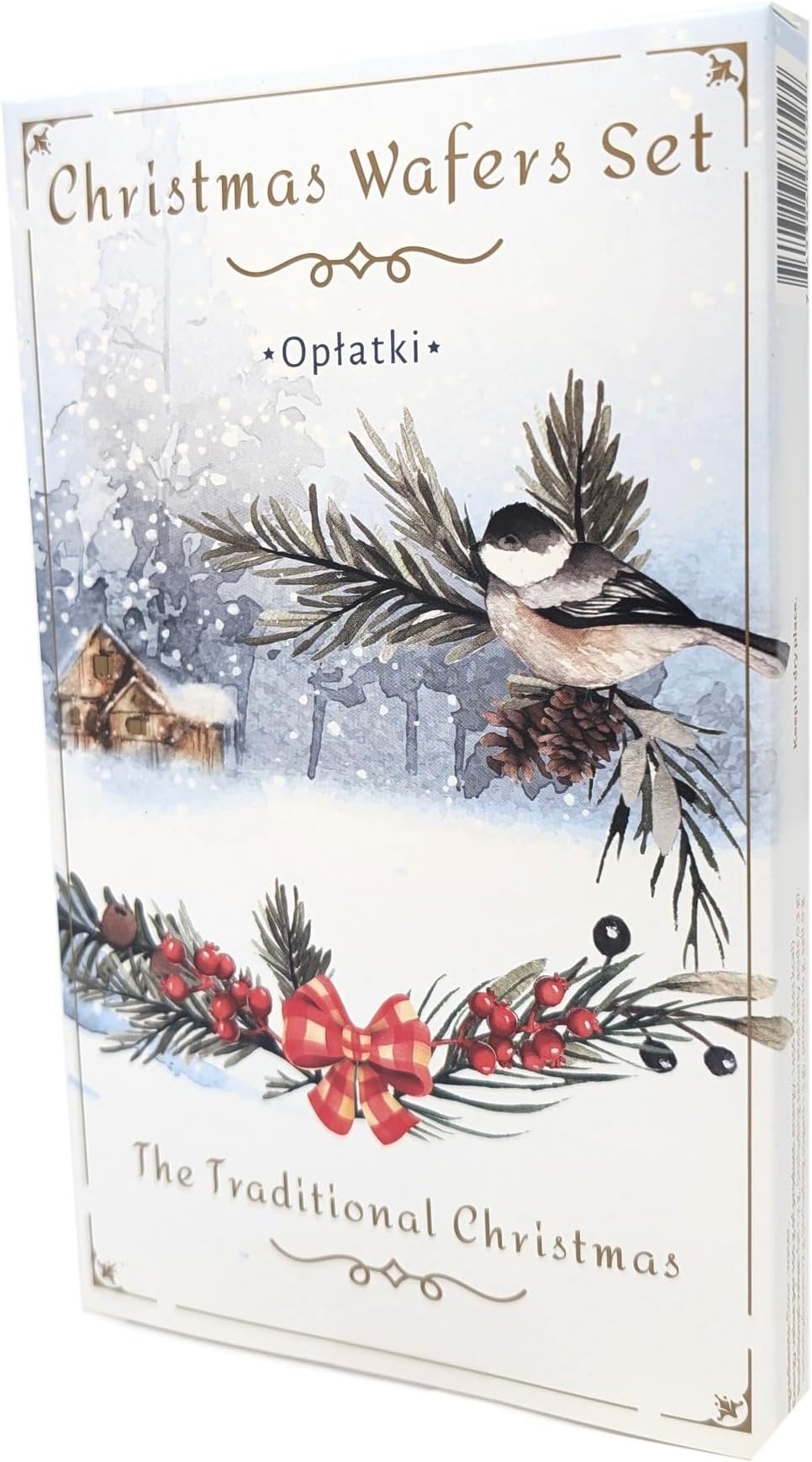 Oplatek Traditional Polish Christmas Oplatki Wafers 16 Piece Gift Set Pink