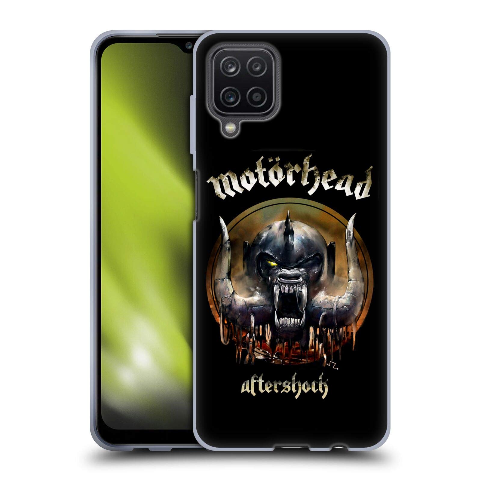 Head Case Designs Offizielle Motorhead Nachbeben Grafiken Gel Handyhülle Hülle [Militärischer Schutzgrad] Kompatibel mit Samsung Galaxy A12 (2020)