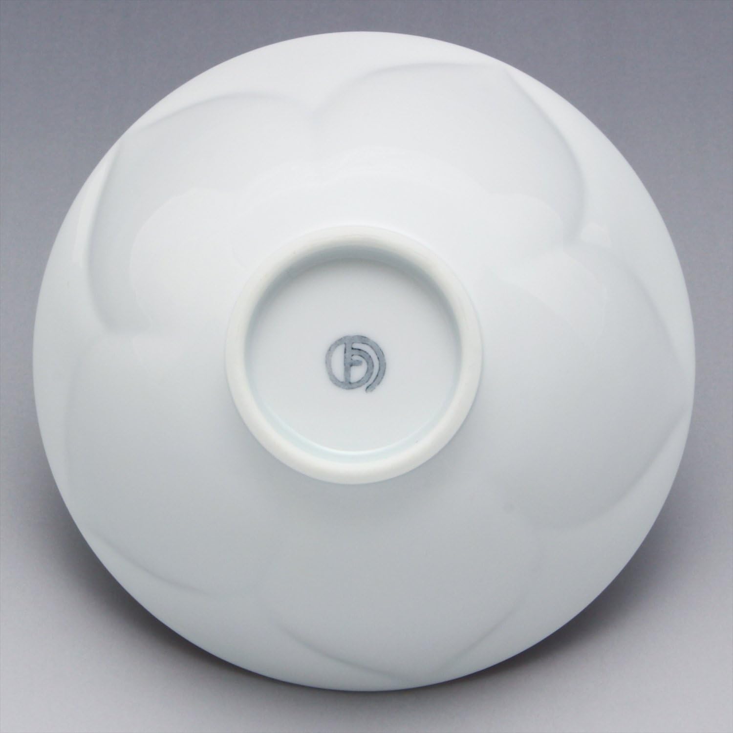 Arita Ware 03710 Rice Bowl, Fujimaki Kiln WANOKA Flower Shape, Purple, Present, Gift (Comes in a Presentation Box), Microwave Safe, Dishwasher Safe