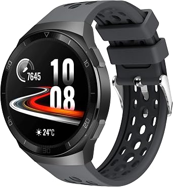 Senter Replacement Bands Compatible with Huawei Watch GT2E Bands,Adjustable Accessory Soft Silicone Sport Wristband for Women Men