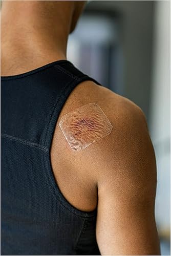 Vista 12 de Nexcare Tegaderm - Apósito transparente impermeable, resistente a la suciedad, a prueba de gérmenes, proporciona protección contra quemaduras