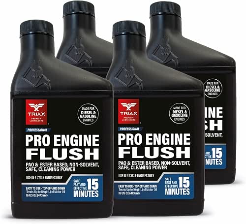 TRIAX Pro Engine Flush Oil-Based Deep Clean Motor Oil Flush