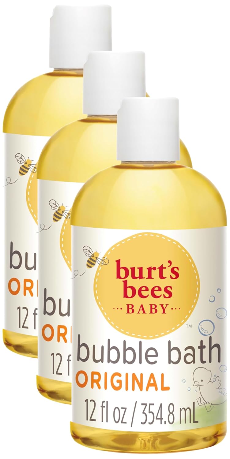 Burt's Bees Tear Free Baby Bubble Bath Wash, Default, 12 Fl Oz