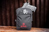 Vista 1 de Grizzly's WiLDERNESS - Funda protectora súper acolchada, se adapta a pistolas de tamaño mediano y completo. Bolsillos interiores de malla. Protege