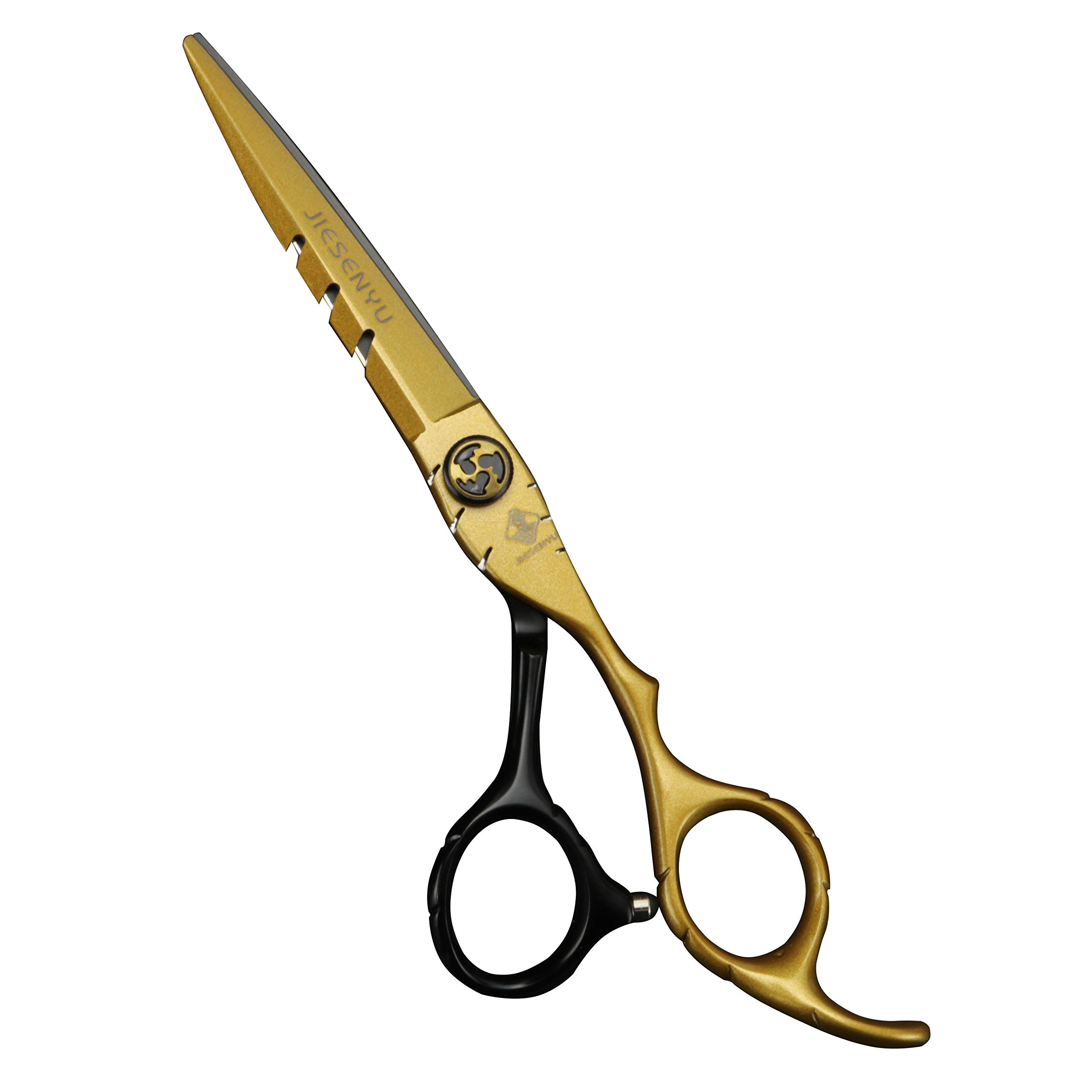 JIESENYU Friseurschere & Effilierschere 6 Zoll – Japanischer Stahl, Für Salon Oder Haustiere, Scharf & Langlebig