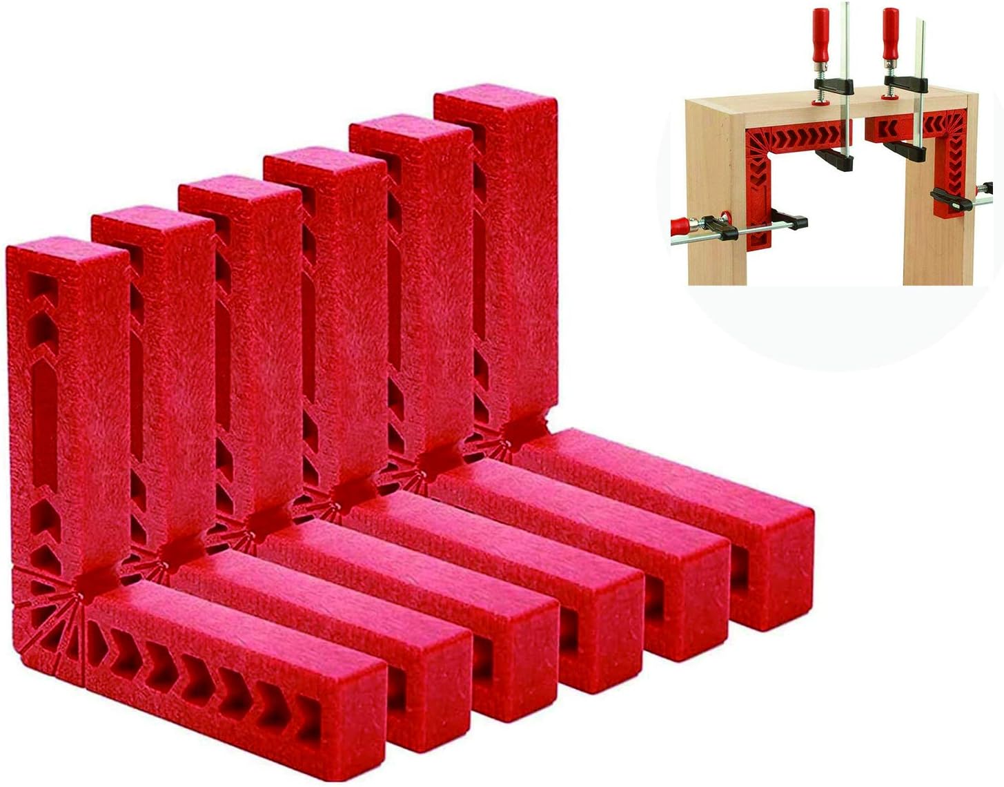 4" Positioning Squares, Right Angle Clamp, 90 Degree Corner Clamp