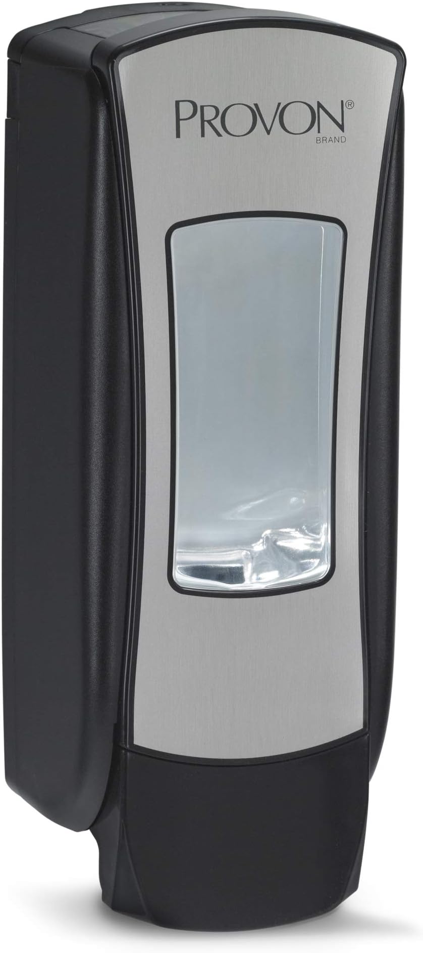 PROVON ADX-12 Push-Style Foam Soap Dispenser, Chrome/Black, for 1250 mL PROVON ADX-12 Refills (Pack of 1) - 8872-06