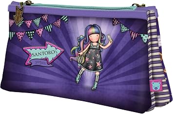 Santoro Gorjuss - Double Pencil Case - Up and Away