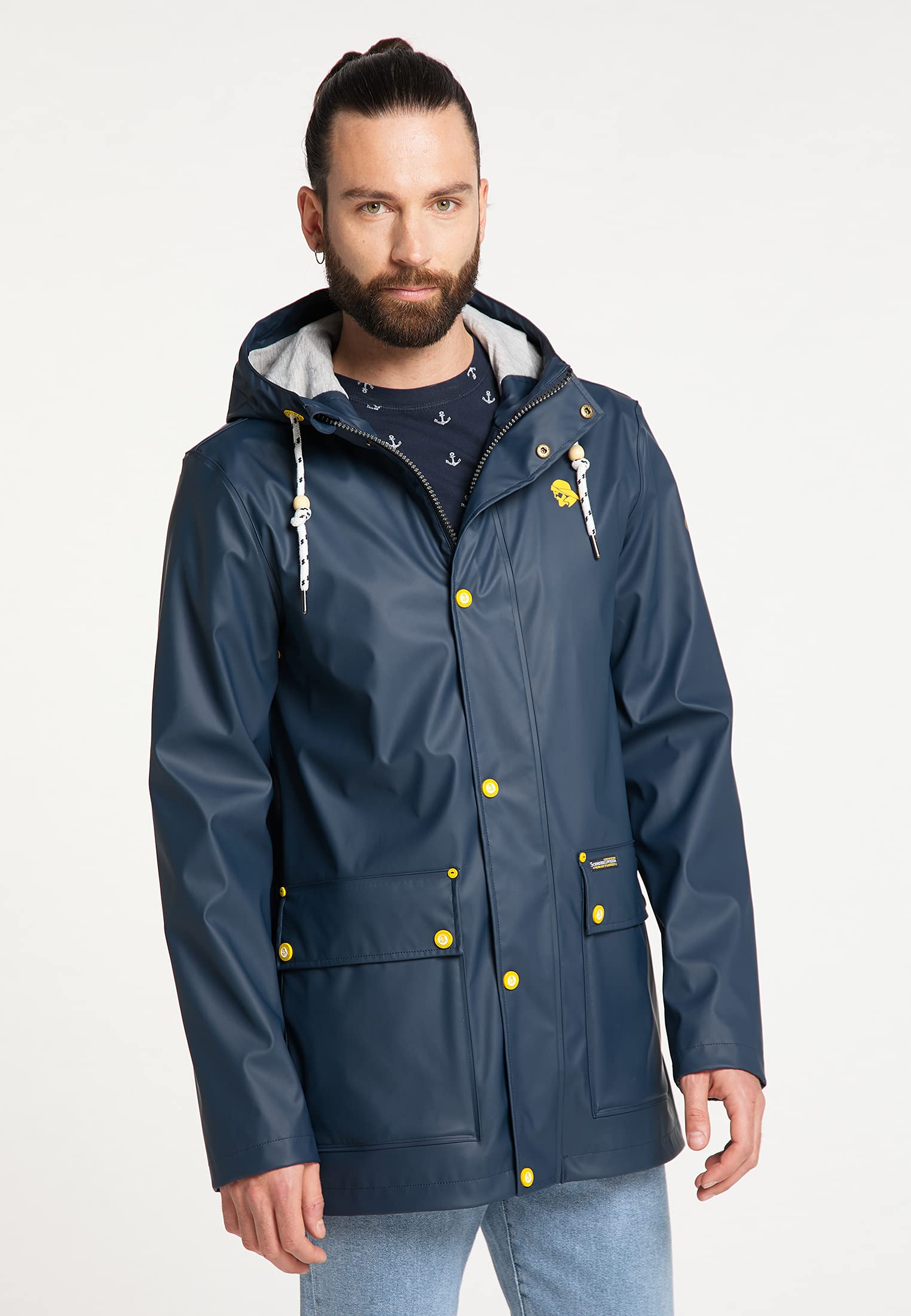 Schmuddelwedda Herren Regenjacke Jacke (1er Pack)