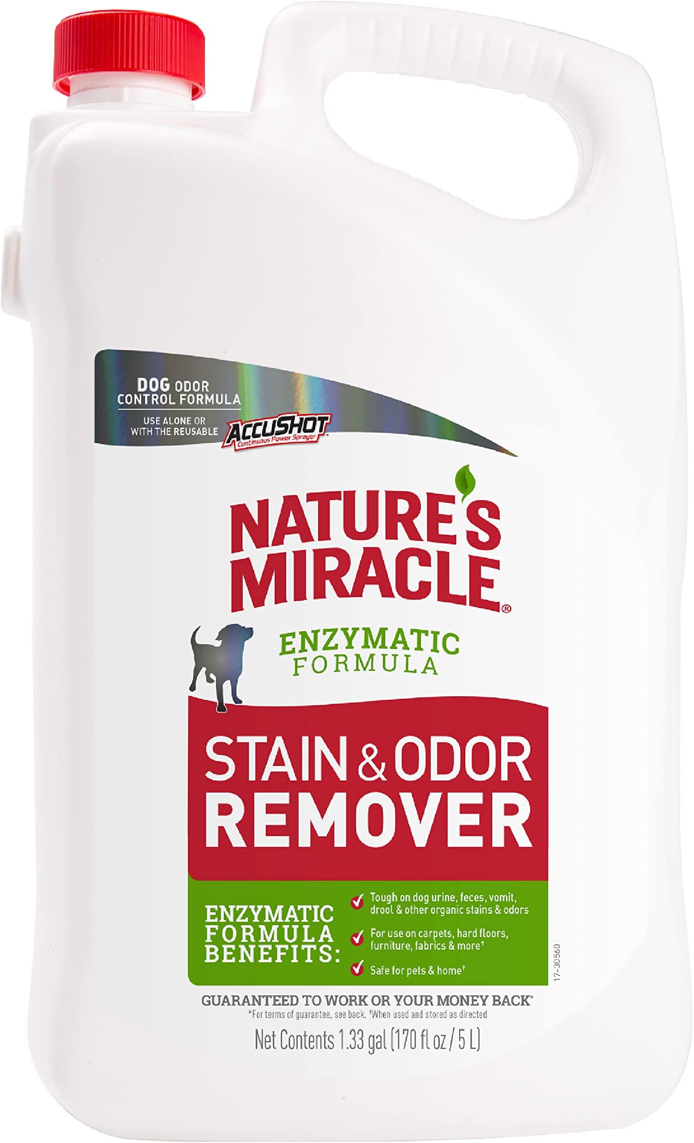 Nature's Miracle Pet Stain and Odor Remover, 11/2Gallon