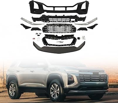 MGWILL Front Bumper Cover Kit Fits 2025 2026 Chevy Equinox LT 1.5L