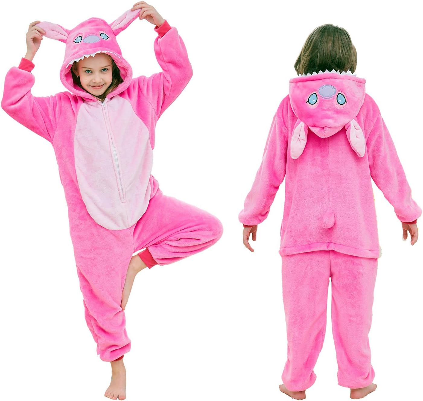 Unisex Children Animal Onesie Pajamas,Kids Flanne onesie Halloween Cosplay Costume/Homewear/Sleepwear